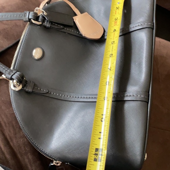 Coach Bags Coach Bowling Bag Satchel In Black Crossgrain Poshmark